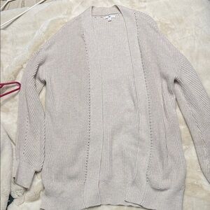 Elegant Beige Women's Cardigan